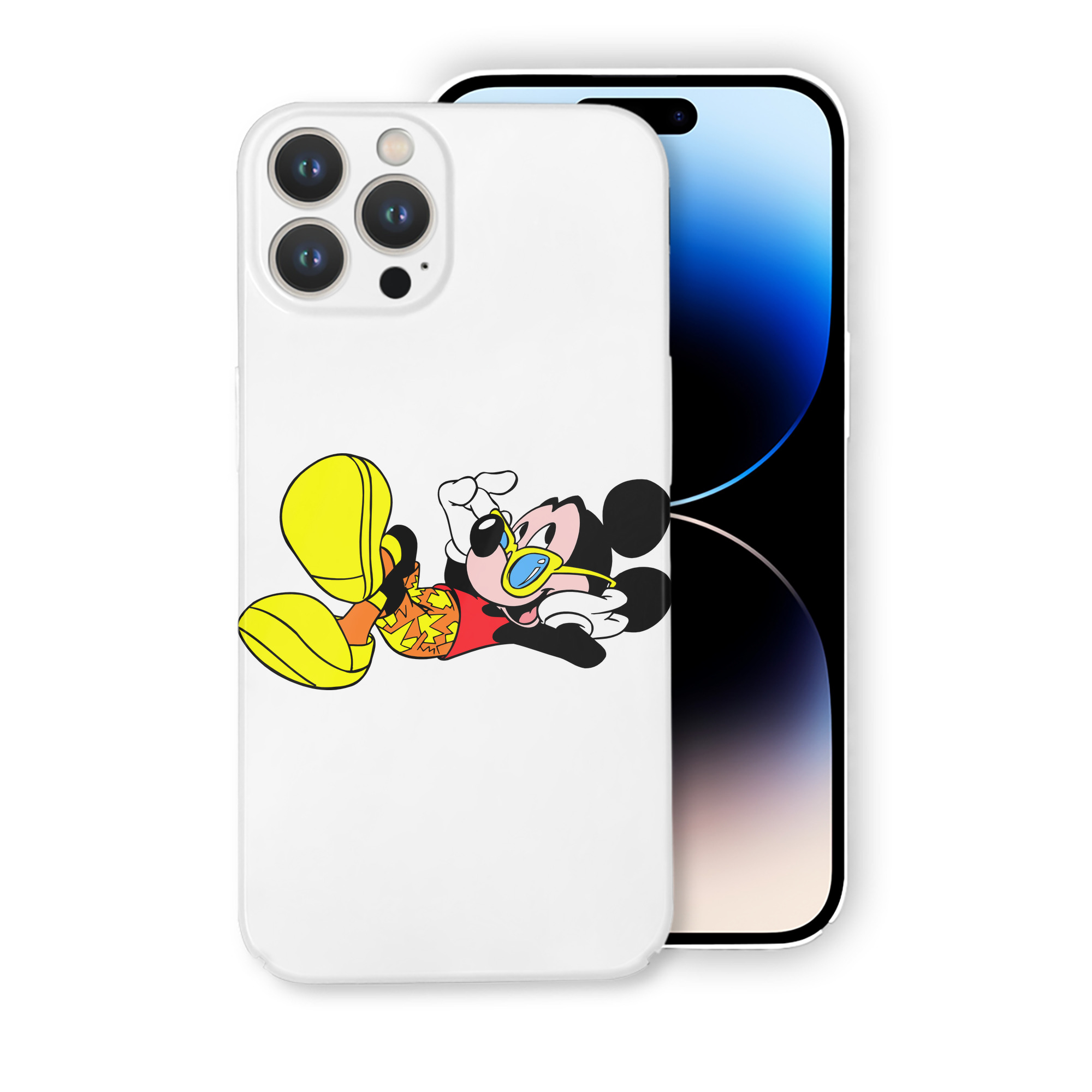 （画像用） ミッキーマウス Mickey Mouse 【iPhone 14シリーズ対応】ハードケース